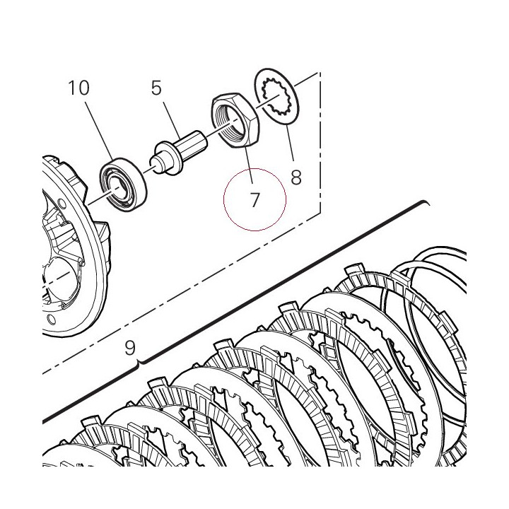 Nut 74811182A