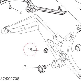 Nut M12 74840021A