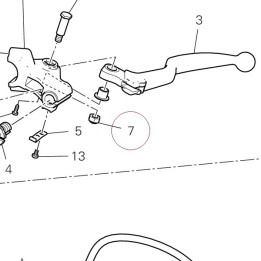 Nut, self-locking 74841081A