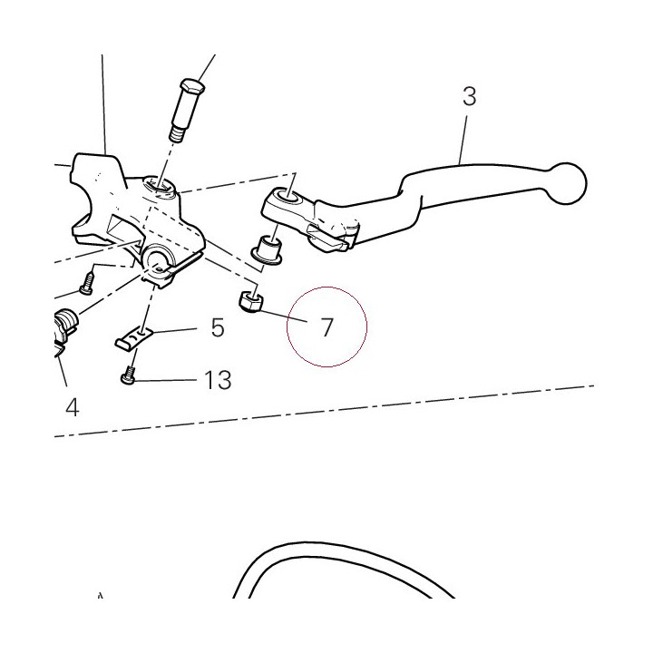 Nut, self-locking 74841081A