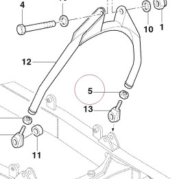 Nut M10 75010101A