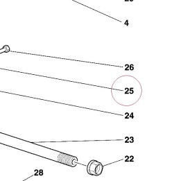 Nut M8 75010461A