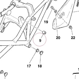 Nut special M12X1.5 75010601A