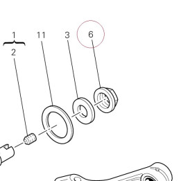 Nut, special 75010731A