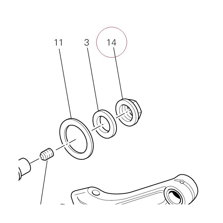 Nut, special 75011761A
