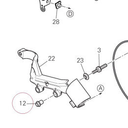 Nut, special 75012041AA