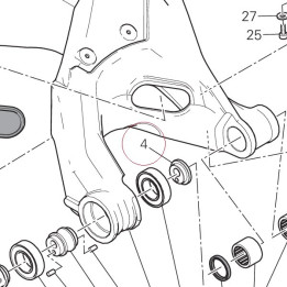 Inner spacer 75610312AA