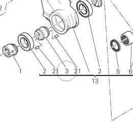 Inner spacer 75610321AA