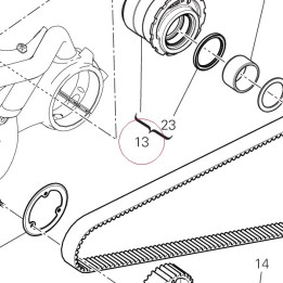 Hub, eccentric 75620481A