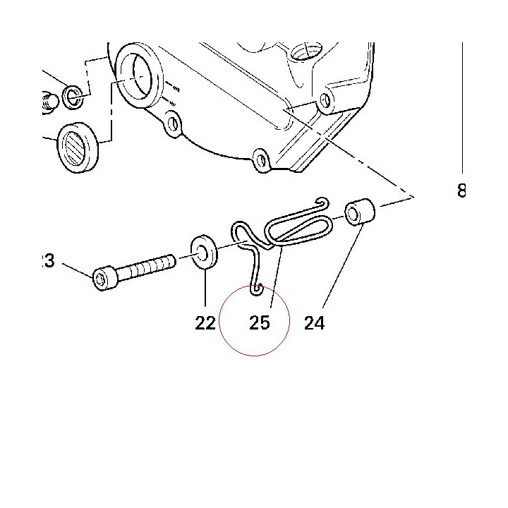 Guide, cable 75810311A