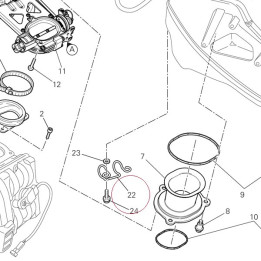 Hose guide 75810392A