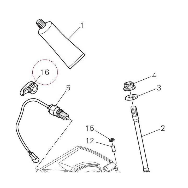 Holder, wire 75810451A
