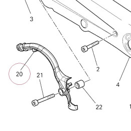 Clamp, wire 75810481A