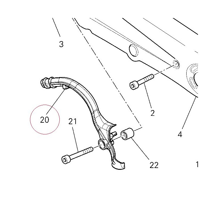 Clamp, wire 75810481A