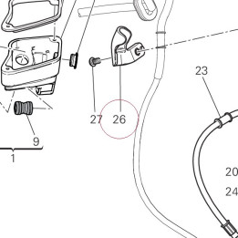 Hose guide 75810621A