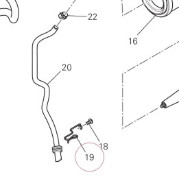Hose guide 75810741A