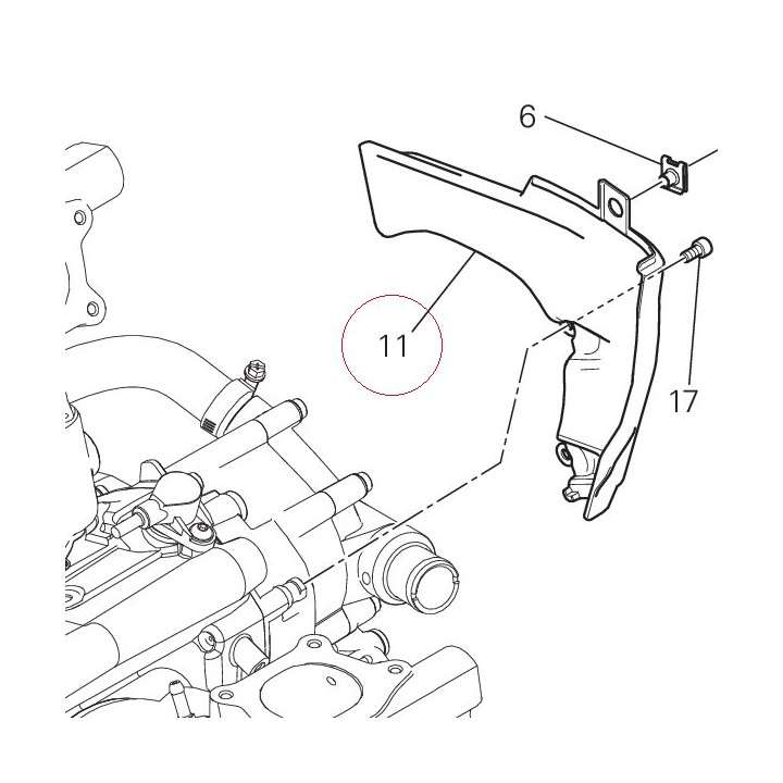 Cover, wire harness 75810811A