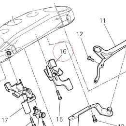 Hose guide 75811091A