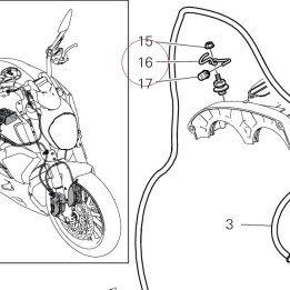 Hose guide 75811571AA
