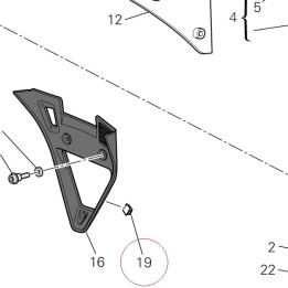 Clamp, wire 11 mm 75840181A