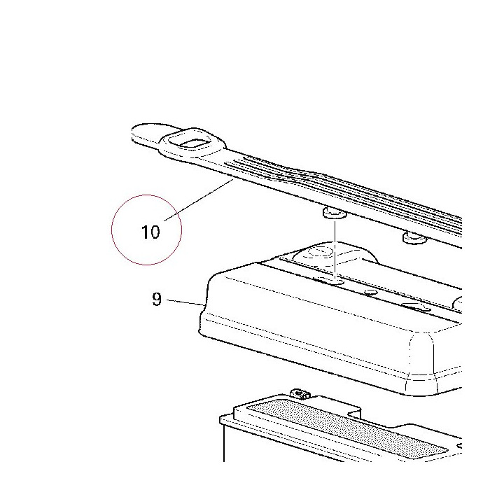 Rubber band 75910202A