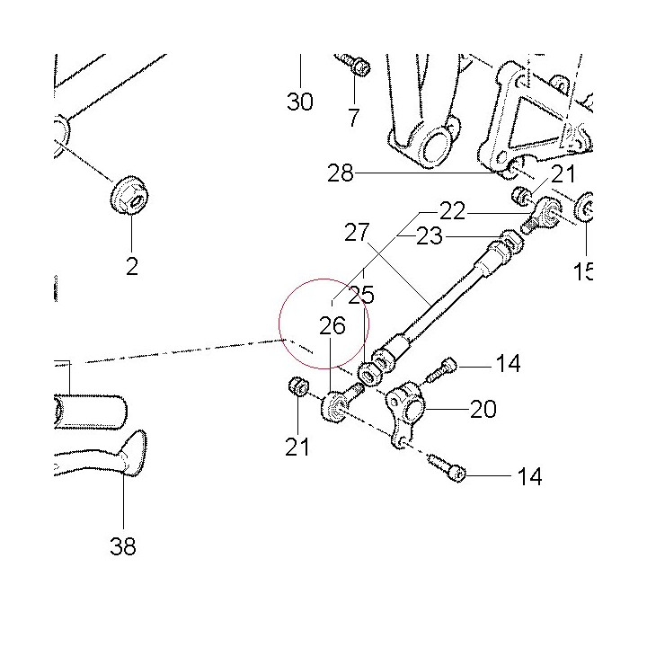 Ball joint, right 764010002