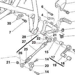 Ball joint, left 764010003