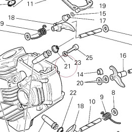 Seal valve stem 76410091A