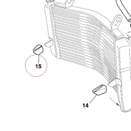 Seal, rear right 76410451A