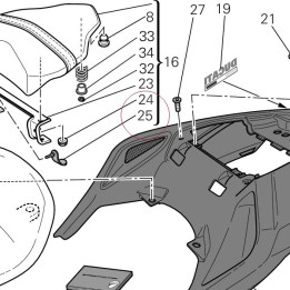 Rubber pad 76410541A