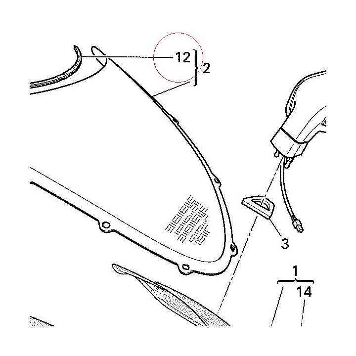 Gasket 76411041A
