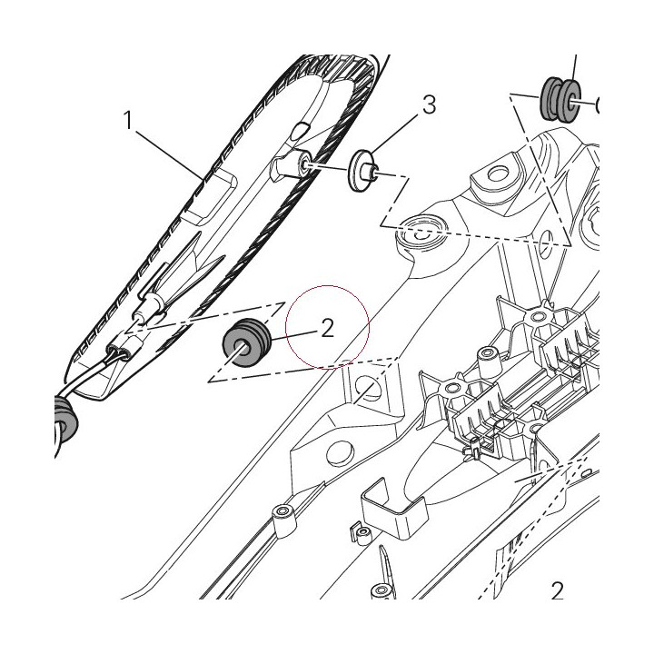 Vibration damper pad 76411261C