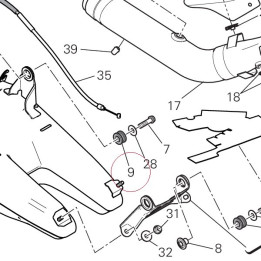 Rubber pad 76411481A