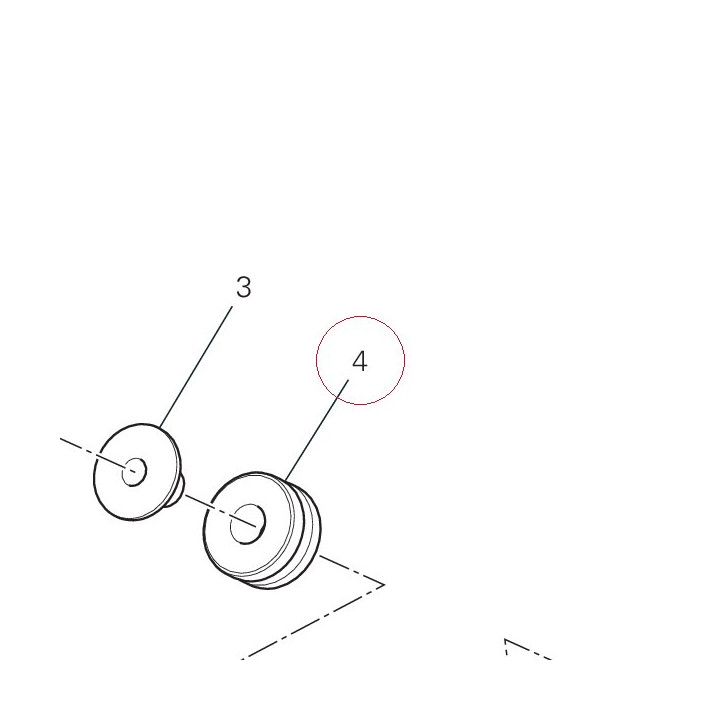 Vibration damper pad 76414231A