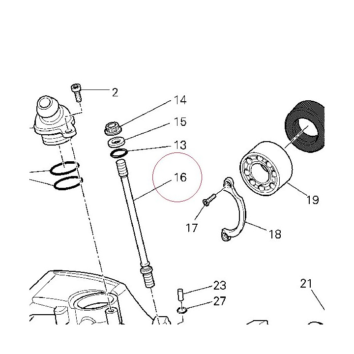 Stud bolt 76610552B