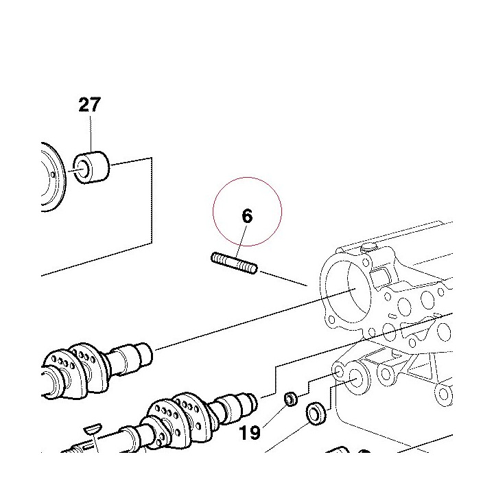Stud bolt 76640121A