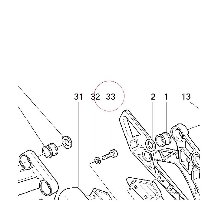 Screw M6X12 77050638B