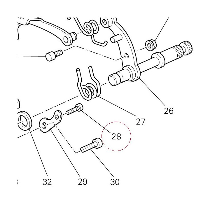 Screw tcei M6X20 77110263A