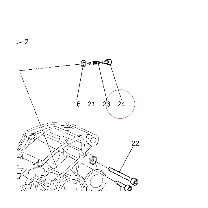 Screw, special tcei M6X11.5 77110321A