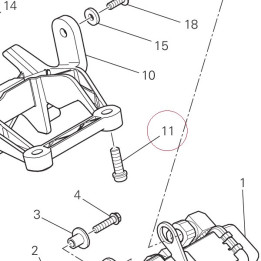 Screw tceif M8X25 77110351A
