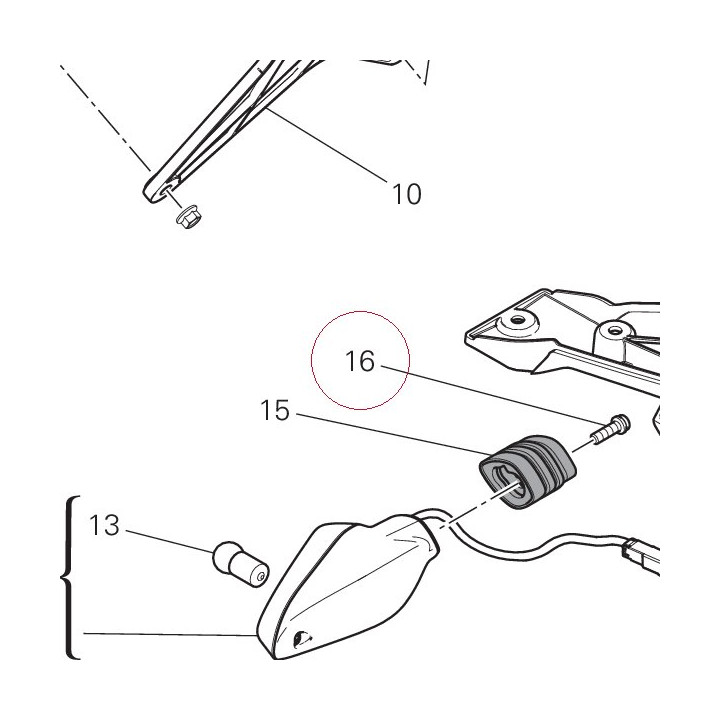 Screw tceif M5X16 77110441A