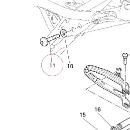 Screw, special 77112272A