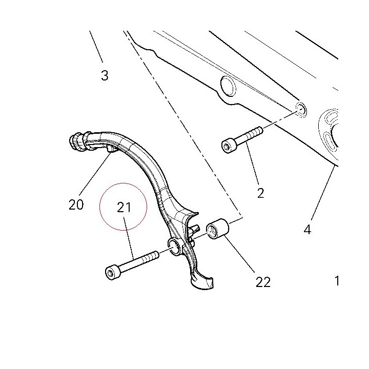Screw tcei M6X45 77113761A
