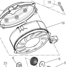 Screw tcei M4X30 8.8 77150273B