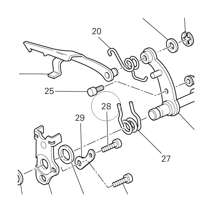 Screw tcei M6X20 77150670Z