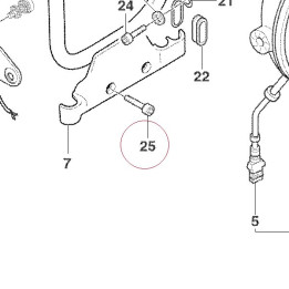Screw M6X22 77150682B