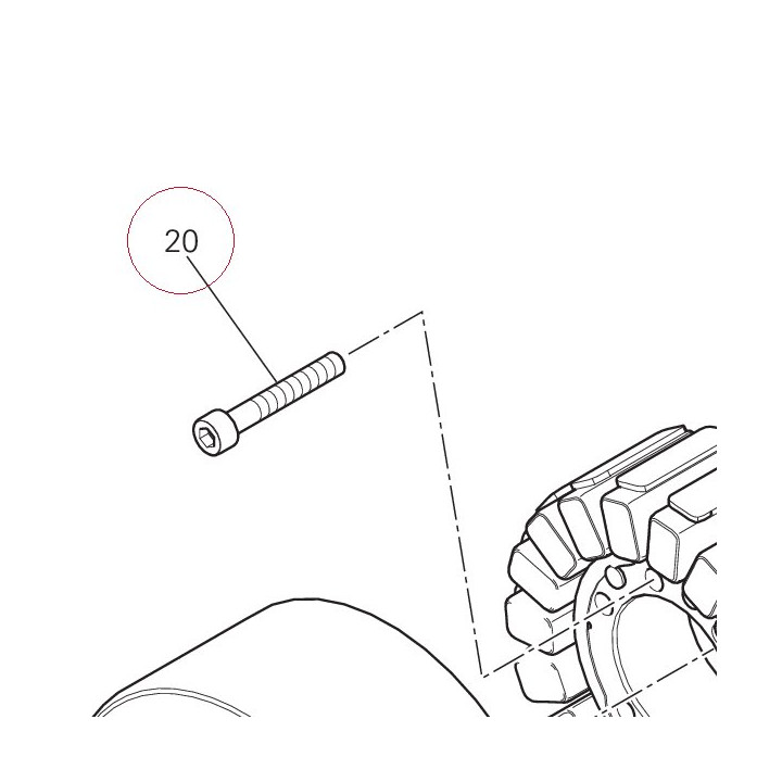 Screw 77150738BC