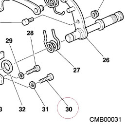 Screw M8X18 77151222B