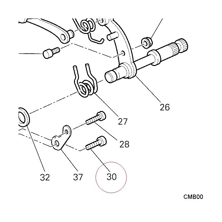 Screw tcei M8X25 77151250Z