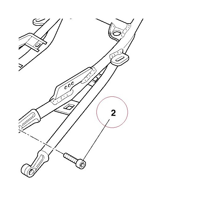 Screw tcei M8X30 77151278C